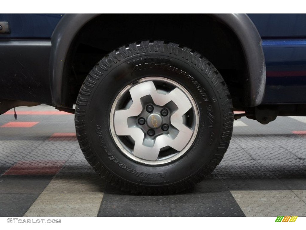 2001 Blazer LS 4x4 - Indigo Blue Metallic / Medium Gray photo #43