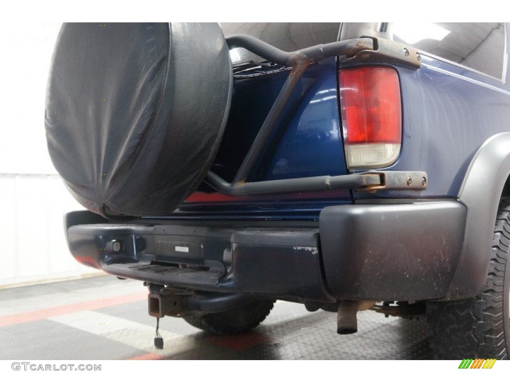 2001 Blazer LS 4x4 - Indigo Blue Metallic / Medium Gray photo #49