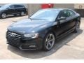 2015 Mythos Black Metallic Audi A5 Premium Plus quattro Coupe  photo #3