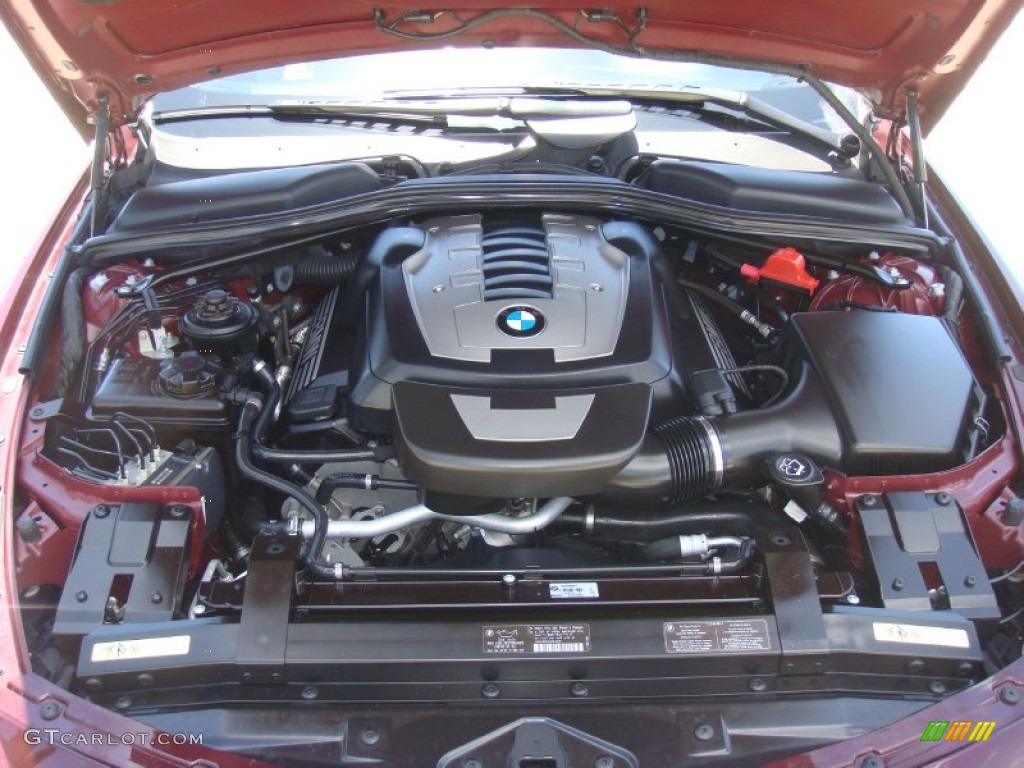 2008 BMW 6 Series 650i Coupe 4.8 Liter DOHC 32-Valve VVT V8 Engine Photo #105144159