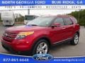 2015 Ruby Red Ford Explorer Limited  photo #1