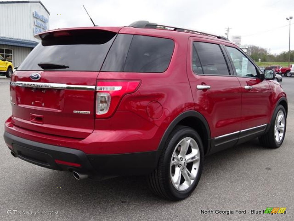 2015 Explorer Limited - Ruby Red / Charcoal Black photo #5