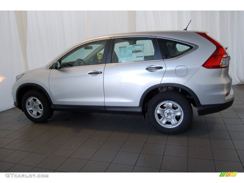 2015 CR-V LX - Alabaster Silver Metallic / Gray photo #8