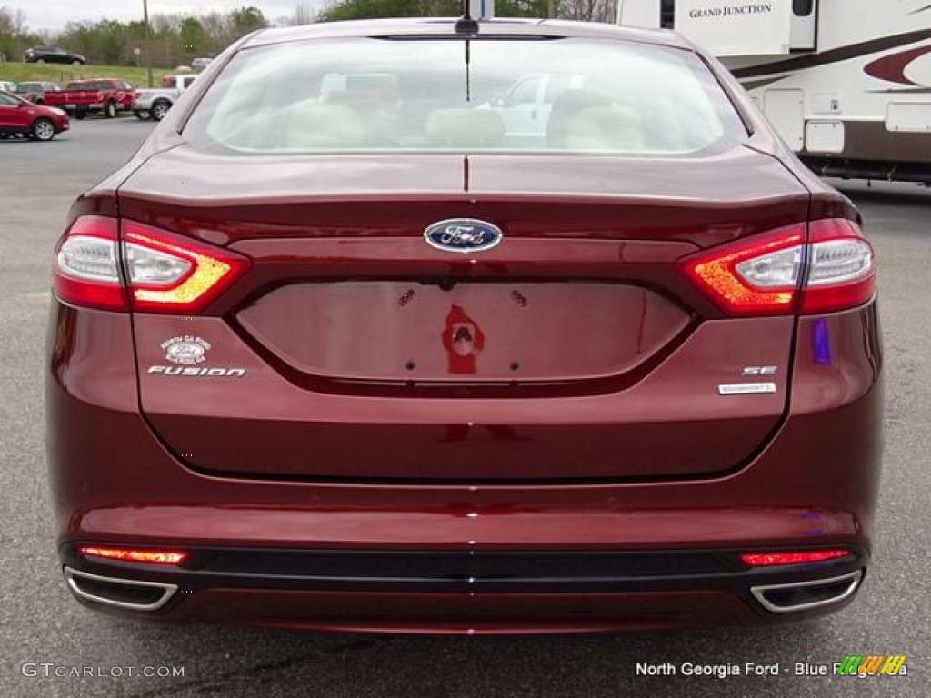 2015 Fusion SE - Bronze Fire Metallic / Dune photo #4