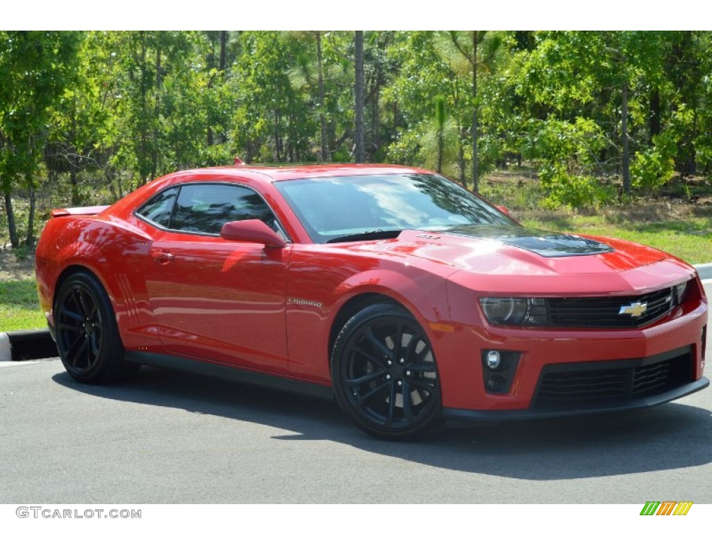 2013 Camaro ZL1 - Victory Red / Black photo #30