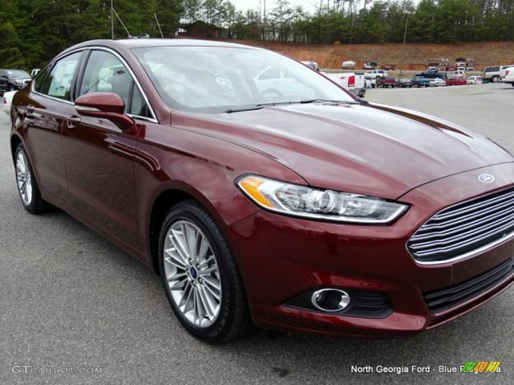 2015 Fusion SE - Bronze Fire Metallic / Dune photo #35