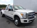 White Platinum Metallic - F350 Super Duty Platinum Crew Cab 4x4 DRW Photo No. 7