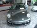 2007 Slate Grey Metallic Porsche 911 Turbo Coupe  photo #4