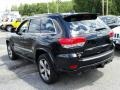 2015 Brilliant Black Crystal Pearl Jeep Grand Cherokee Overland 4x4  photo #5