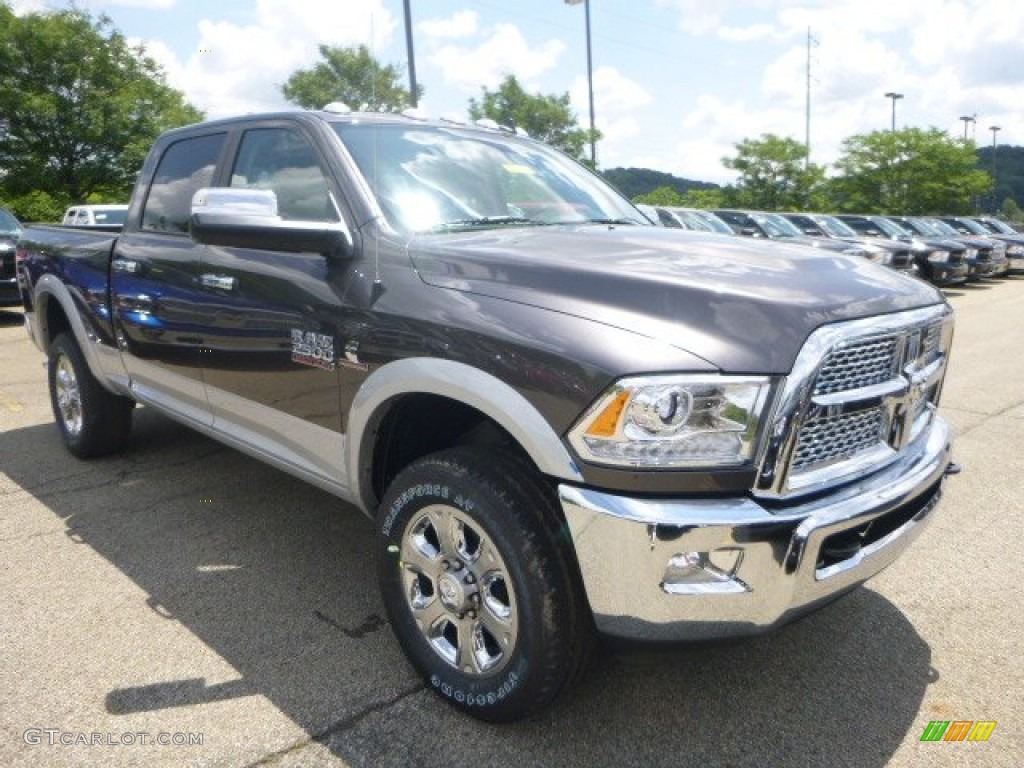 Granite Crystal Metallic 2015 Ram 2500 Laramie Crew Cab 4x4 Exterior Photo #105152685