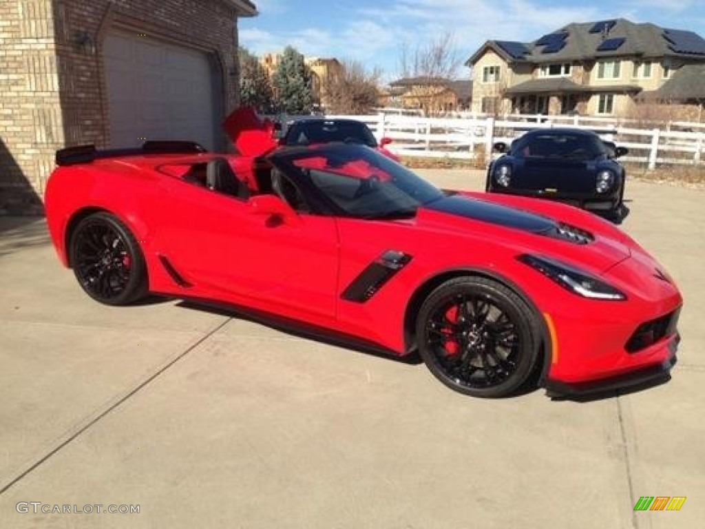 2015 Corvette Z06 Convertible - Torch Red / Jet Black photo #1