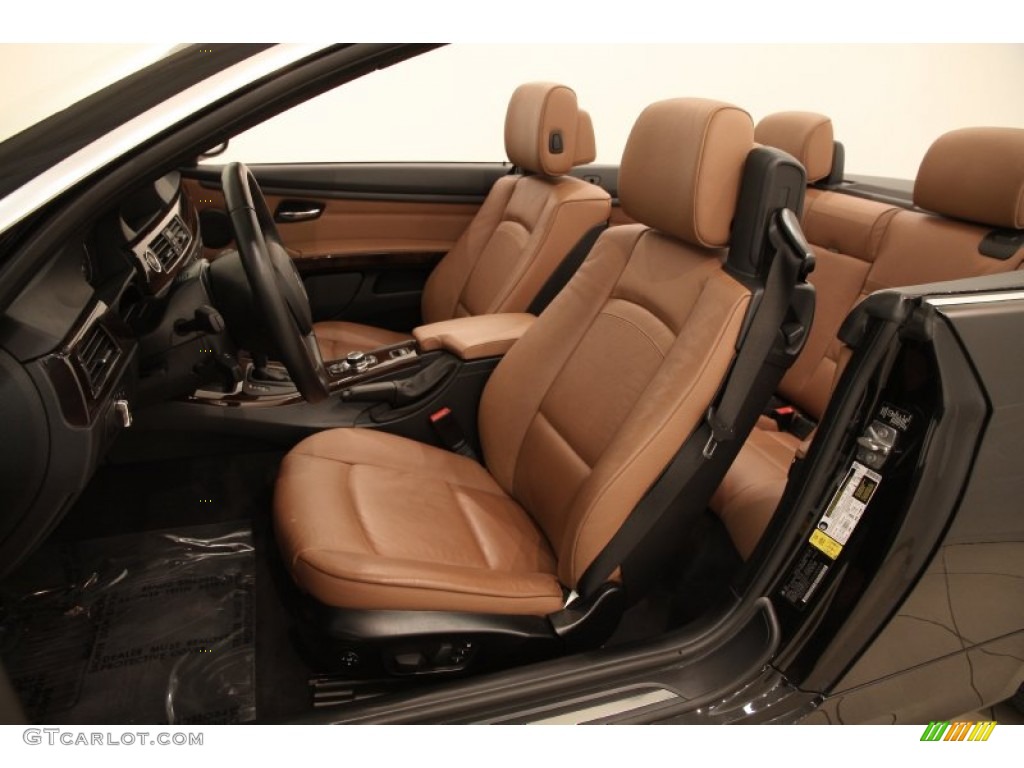 Saddle Brown Interior 2012 BMW 3 Series 328i Convertible Photo #105152868
