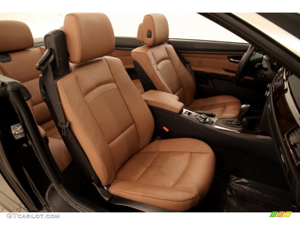 Saddle Brown Interior 2012 BMW 3 Series 328i Convertible Photo #105153147