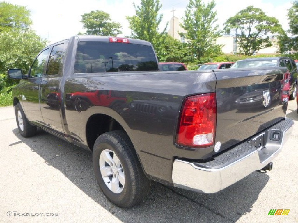 2015 1500 Tradesman Quad Cab 4x4 - Granite Crystal Metallic / Black/Diesel Gray photo #3