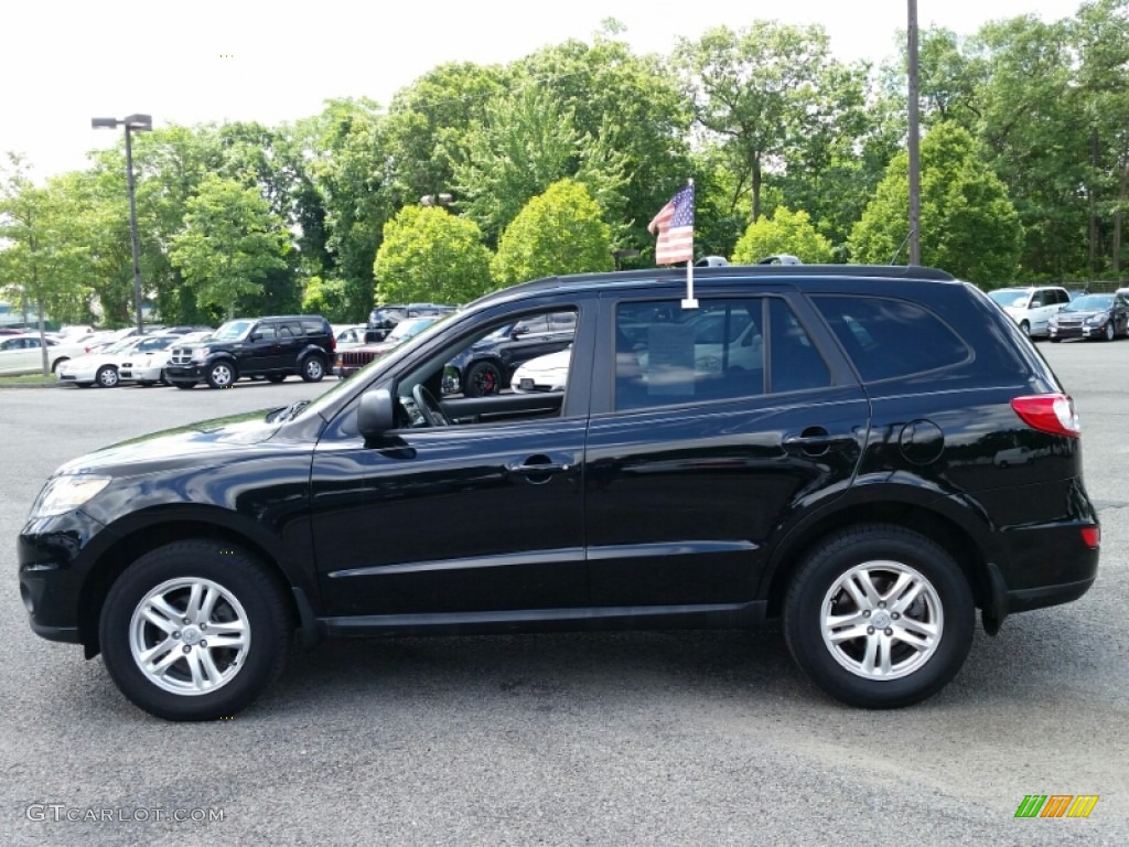 Twilight Black 2012 Hyundai Santa Fe GLS AWD Exterior Photo #105155163
