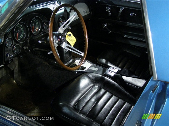 1966 Corvette Sting Ray Coupe - Nassau Blue / Black photo #6