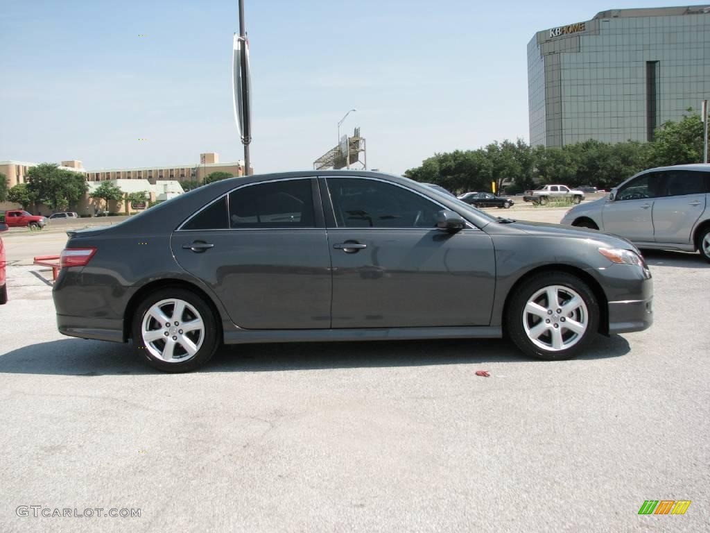 2007 Camry SE V6 - Magnetic Gray Metallic / Dark Charcoal photo #5
