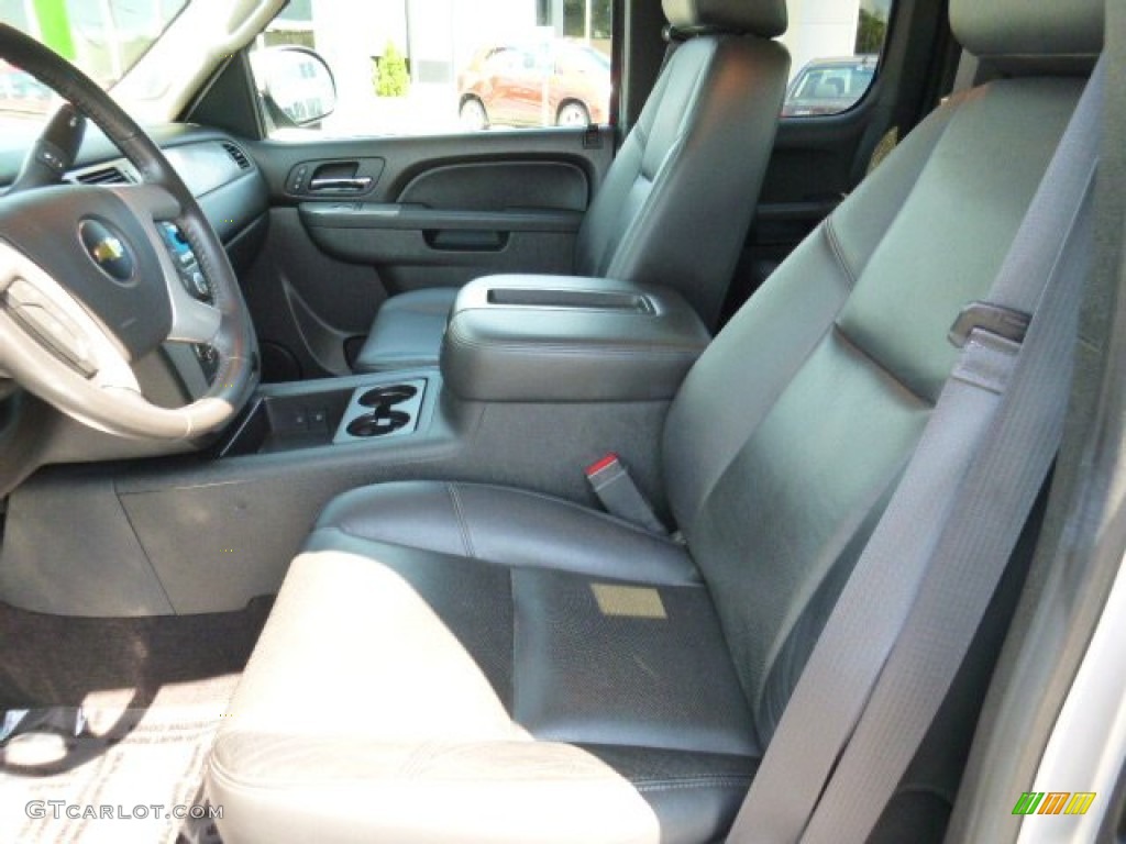 2013 Silverado 1500 LTZ Extended Cab 4x4 - Silver Ice Metallic / Ebony photo #13