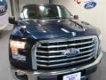 2015 Blue Jeans Metallic Ford F150 XLT SuperCrew  photo #2