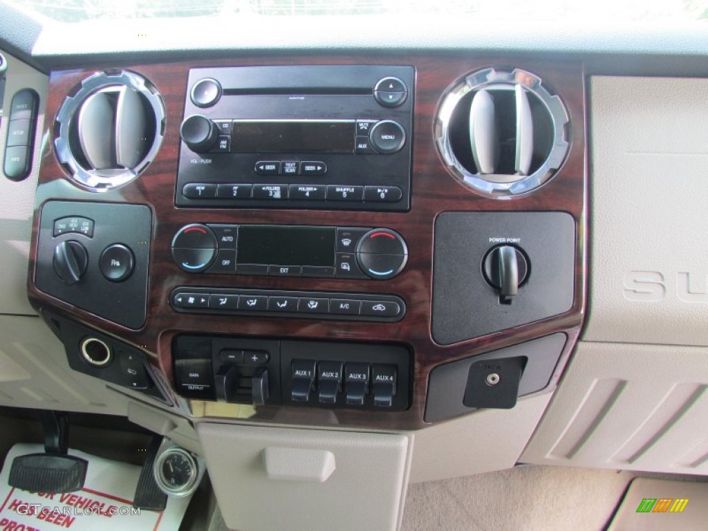 2008 F450 Super Duty Lariat Crew Cab 4x4 Dually - Black / Tan photo #24