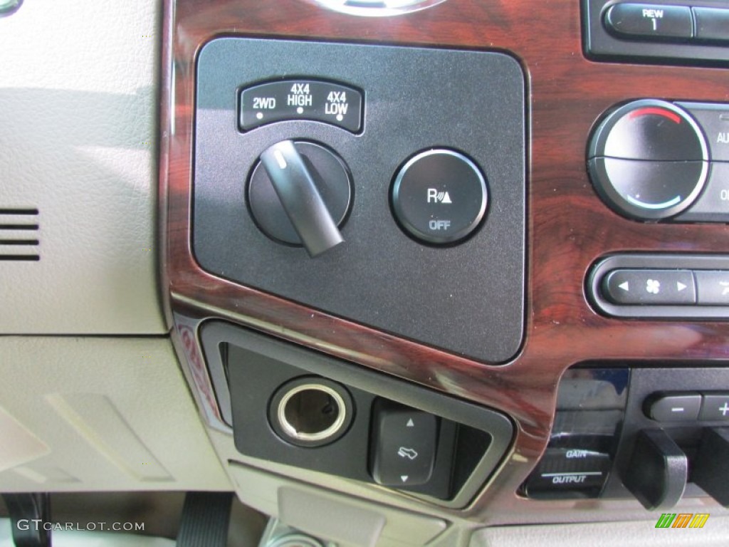 2008 F450 Super Duty Lariat Crew Cab 4x4 Dually - Black / Tan photo #27