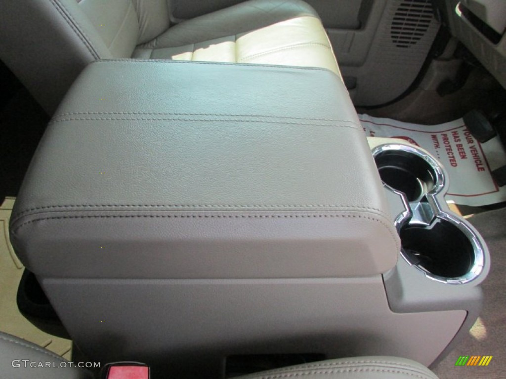 2008 F450 Super Duty Lariat Crew Cab 4x4 Dually - Black / Tan photo #28