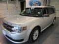 2015 Ingot Silver Metallic Ford Flex SE  photo #3