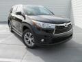 2015 Attitude Black Metallic Toyota Highlander XLE  photo #2