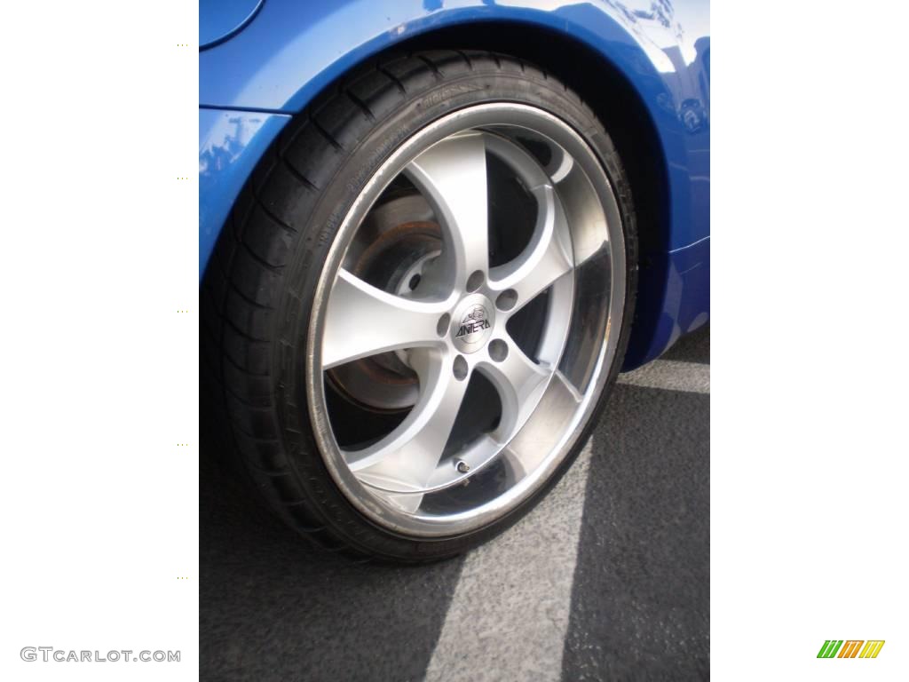 2003 350Z Enthusiast Coupe - Daytona Blue / Carbon Black photo #15