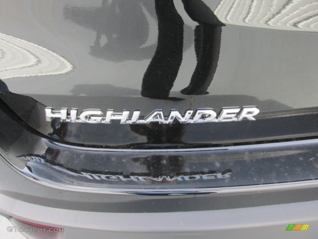 2015 Highlander XLE - Attitude Black Metallic / Black photo #14