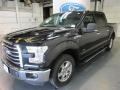 2015 Tuxedo Black Metallic Ford F150 XLT SuperCrew  photo #3