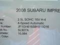 2008 Dark Gray Metallic Subaru Impreza 2.5i Wagon  photo #21