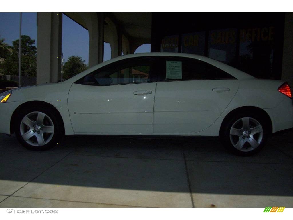 2008 G6 Sedan - Ivory White / Ebony Black photo #3