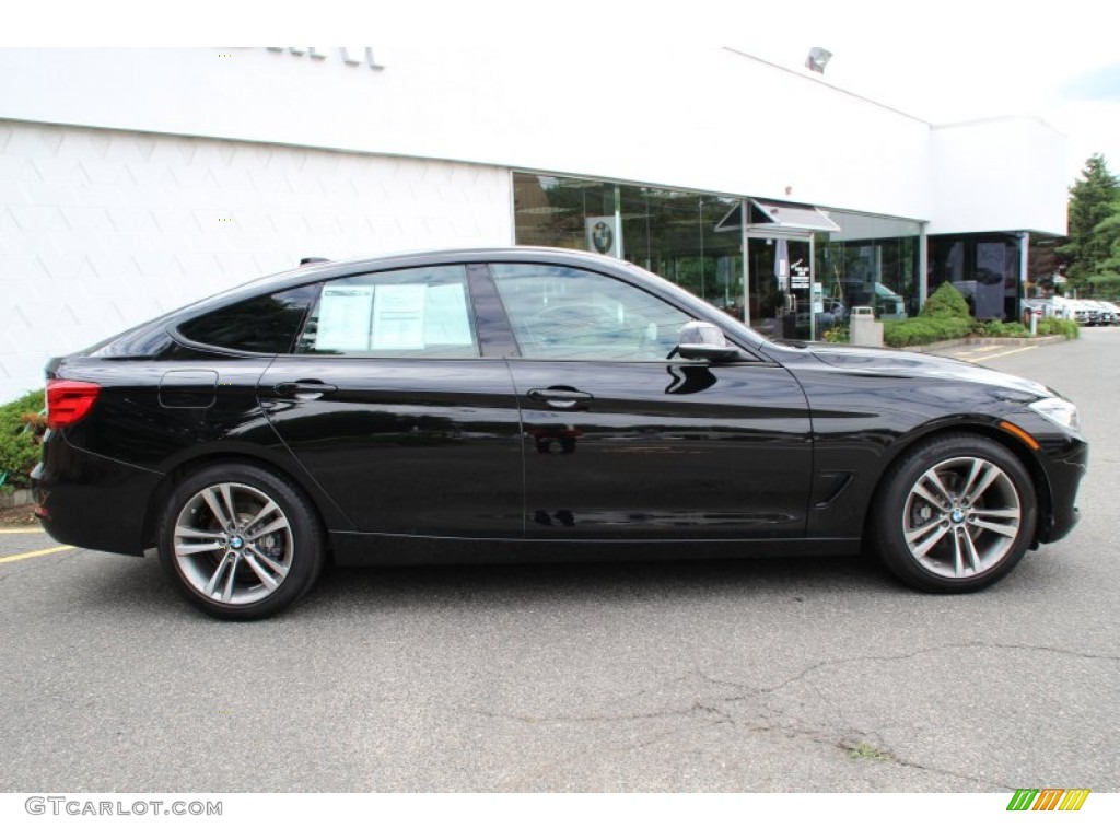 2015 3 Series 328i xDrive Gran Turismo - Jet Black / Black photo #2