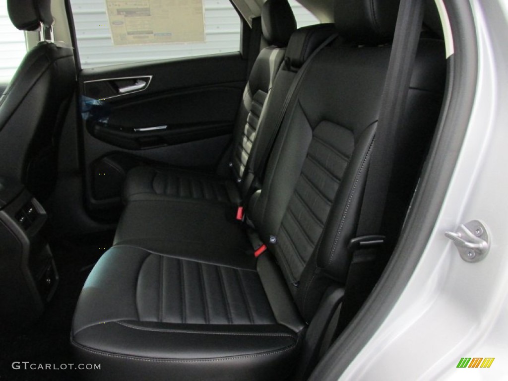 Ebony Interior 2015 Ford Edge SEL Photo #105167835