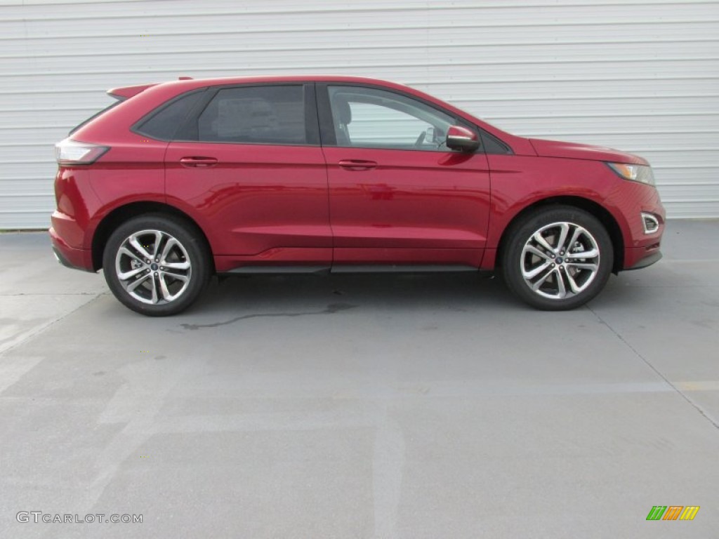 Ruby Red Metallic 2015 Ford Edge Sport AWD Exterior Photo #105168090
