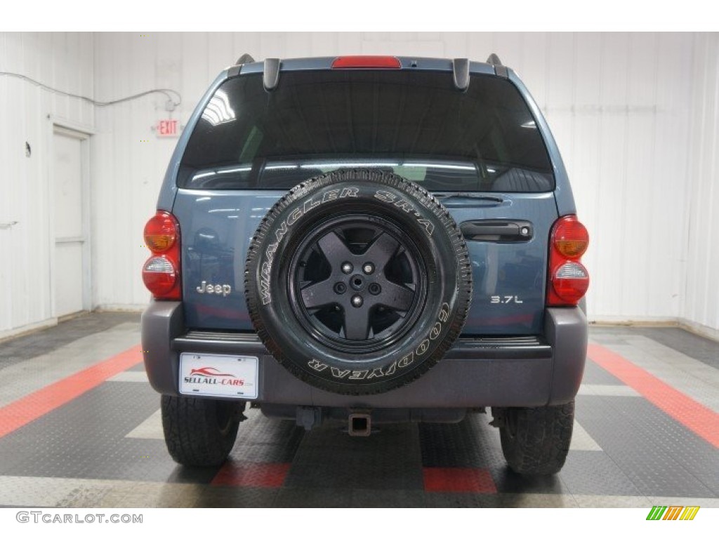 2002 Liberty Sport 4x4 - Steel Blue Pearlcoat / Dark Slate Gray photo #9