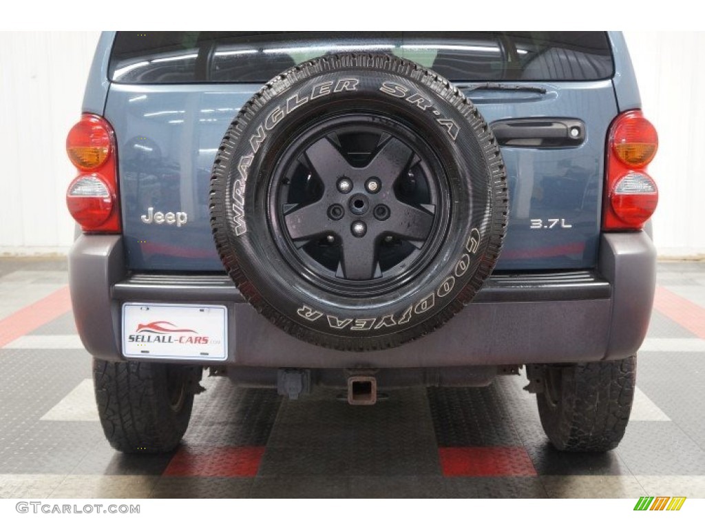 2002 Liberty Sport 4x4 - Steel Blue Pearlcoat / Dark Slate Gray photo #51