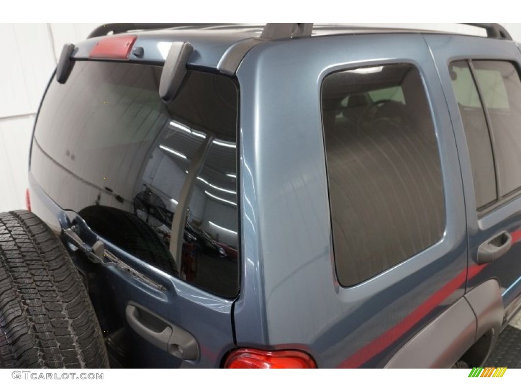 2002 Liberty Sport 4x4 - Steel Blue Pearlcoat / Dark Slate Gray photo #67
