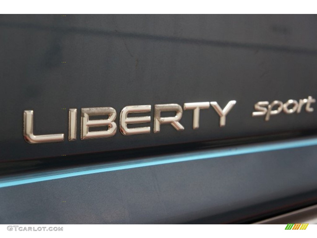 2002 Liberty Sport 4x4 - Steel Blue Pearlcoat / Dark Slate Gray photo #72