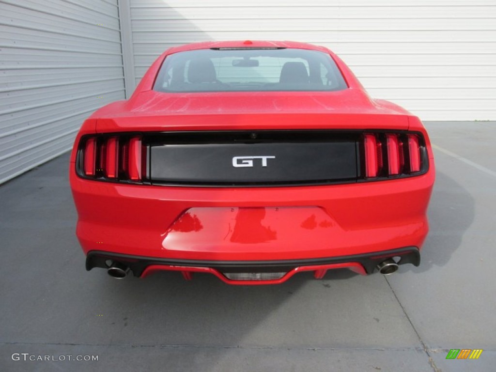 Race Red 2015 Ford Mustang GT Premium Coupe Exterior Photo #105170049