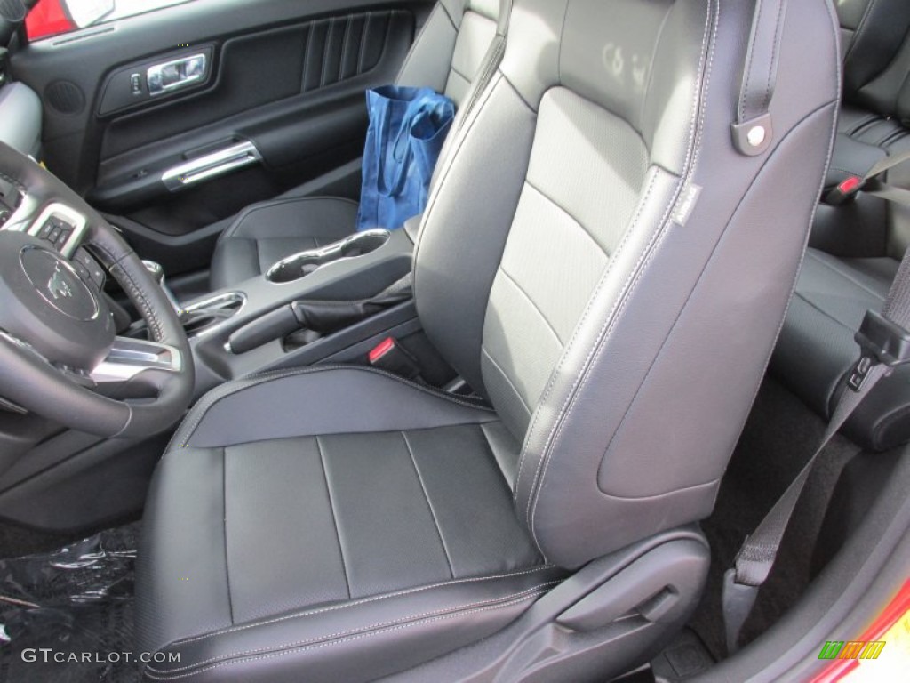 2015 Ford Mustang GT Premium Coupe Front Seat Photo #105170238