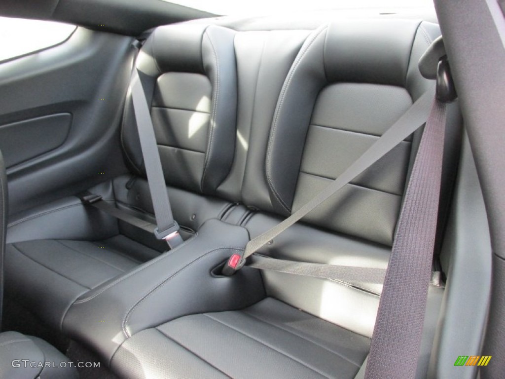 Ebony Interior 2015 Ford Mustang GT Premium Coupe Photo #105170262