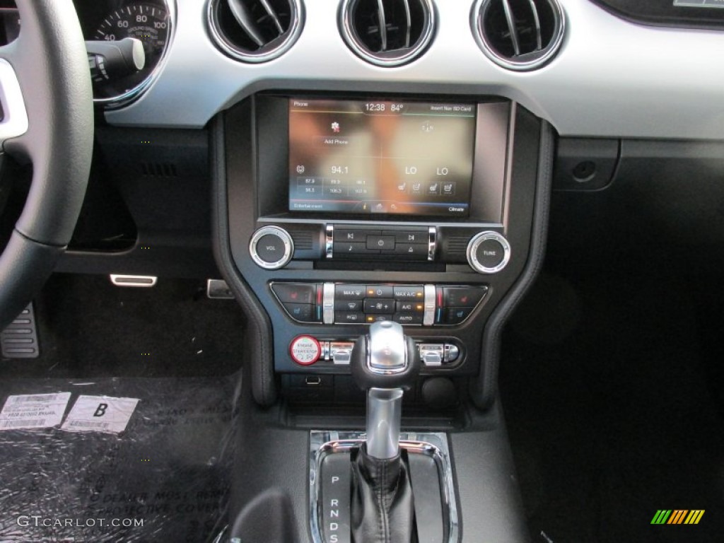 2015 Ford Mustang GT Premium Coupe Controls Photo #105170295