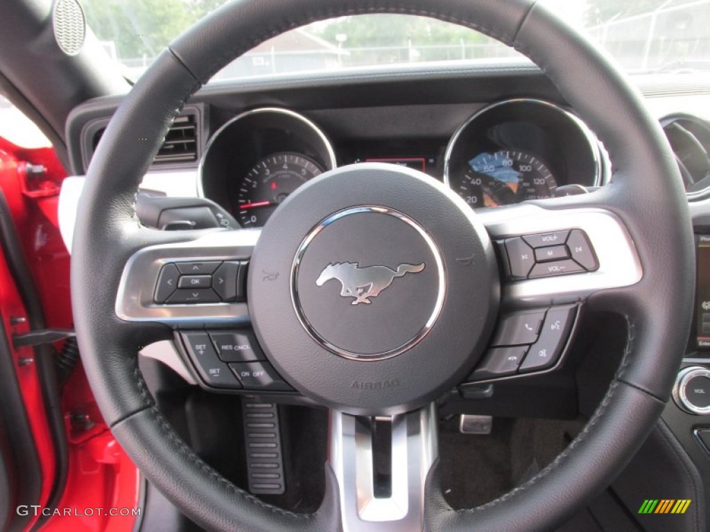 2015 Mustang GT Premium Coupe - Race Red / Ebony photo #28
