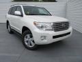 2015 Blizzard Pearl White Toyota Land Cruiser   photo #2