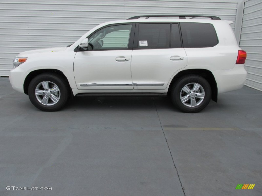 Blizzard Pearl White 2015 Toyota Land Cruiser Standard Land Cruiser Model Exterior Photo #105170502