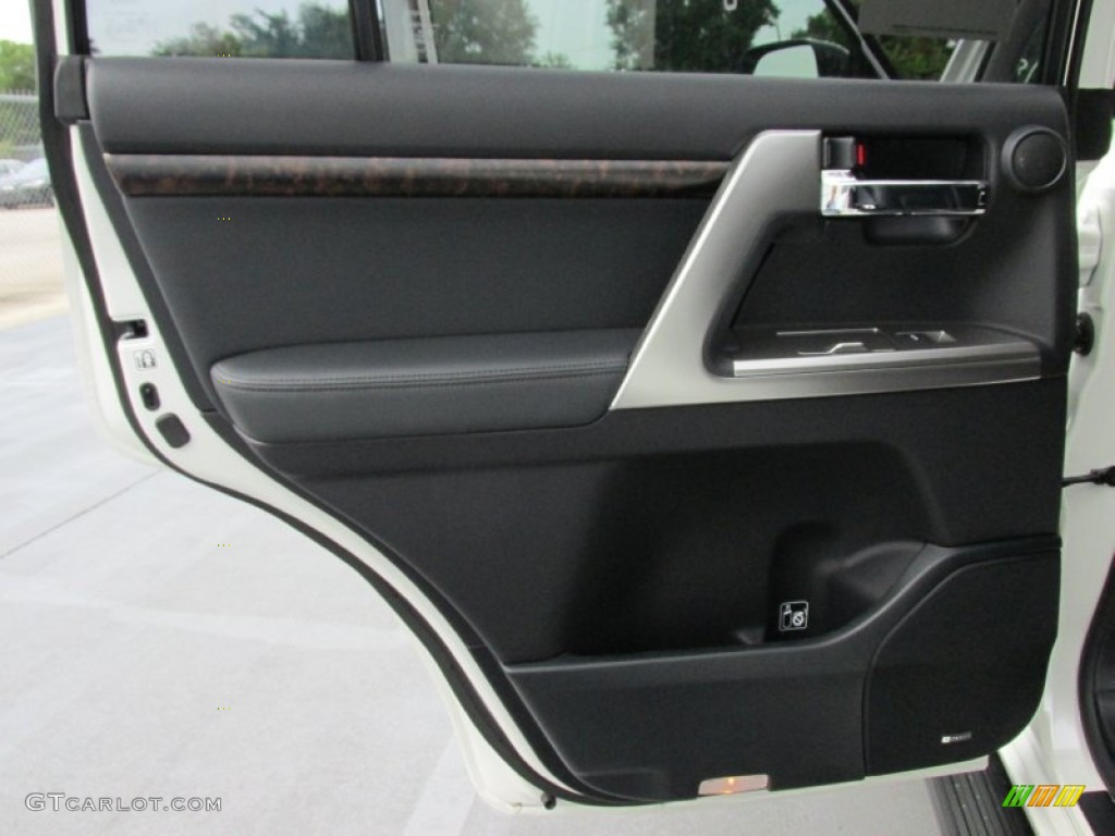 2015 Toyota Land Cruiser Standard Land Cruiser Model Black Door Panel Photo #105170655