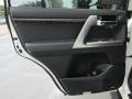 Black 2015 Toyota Land Cruiser Standard Land Cruiser Model Door Panel