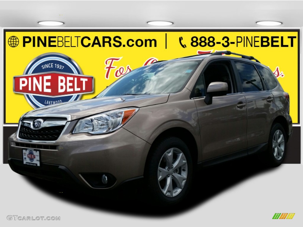 2015 Forester 2.5i Limited - Burnished Bronze Metallic / Black photo #1